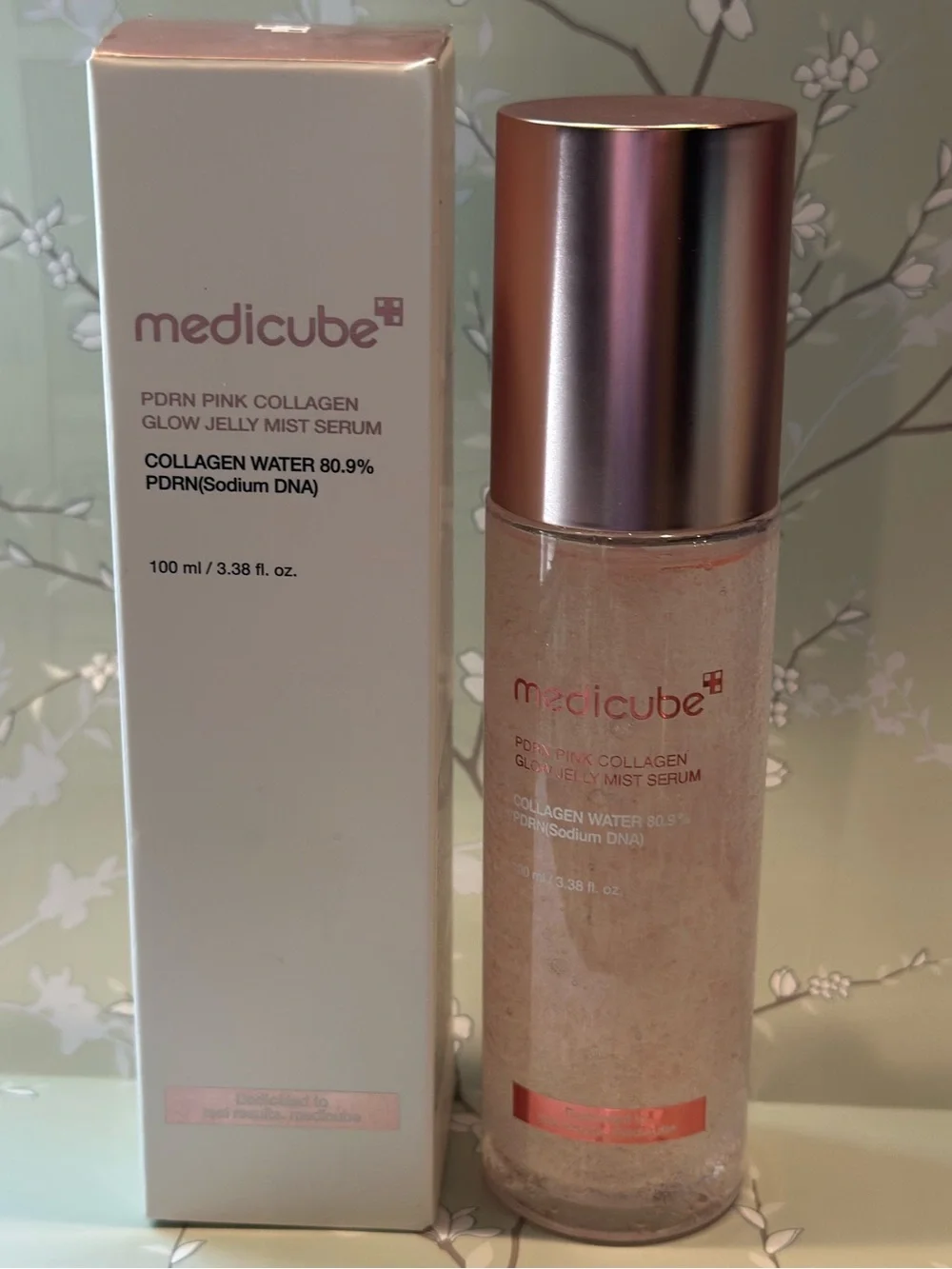 Medicube Pink Collagen Glow Jelly Mist Serum – Hydrating Face Mist Exp 1/2029